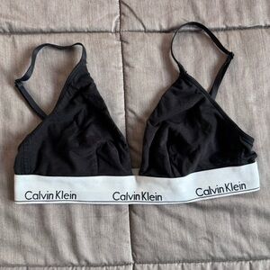 Calvin Klein Black and White Bralette